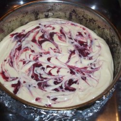 Anniversary White Chocolate Raspberry Cheesecake recipe