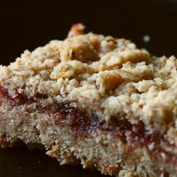 Delicious Raspberry Walnut Shortbread Bars recipe