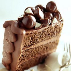 Deep Chocolate Triple-layer Cake recipe