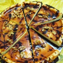Caramel Walnut Cheesecake recipe