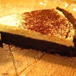 Tripple Chocolate Pudding Pie recipe