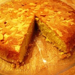 Almond Ravani Cake recipe