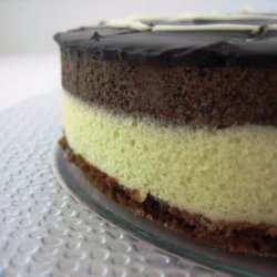 Layered Chcocolate Mousse Cake recipe