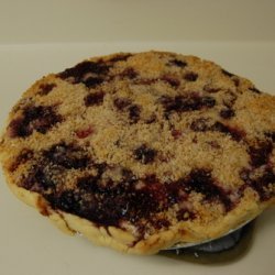 Easy Raspberry Sour Cream Pie recipe