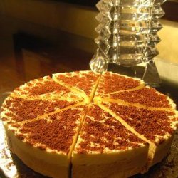 Striped Cappucino Cheesecake recipe