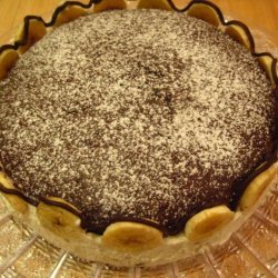 Chocolate Banana Mousse Cake recipe