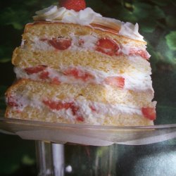 Strawberry Sponge Cake recipe