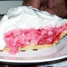 Rhubarb Creamy Pie Dessert recipe