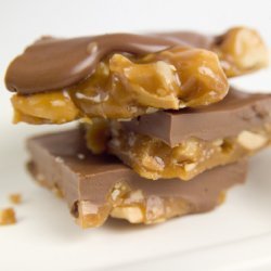 Chocolate Covered Butter Crunch Toffee recipe