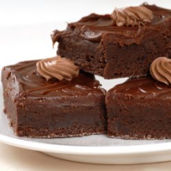 Buttermilk Brownies With Chocolate-buttermilk Fros... recipe