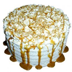 Caramel Sour Cream Cake recipe