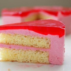 Strawberry Mirror Cake recipe