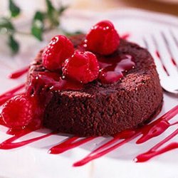 Choco-raspberry Mini Cakes recipe