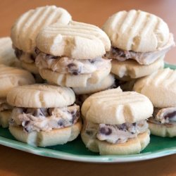 Chocolate Chip Filled Melting Moments recipe