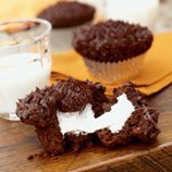 Devils Food Cupcakes With Marshmallow Filling recipe