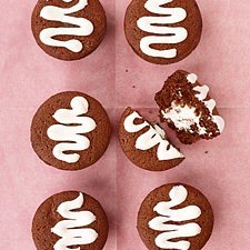 Cream Filled Chocolate Cupcakes recipe