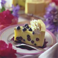 Blueberry Charlotte With Blueberry Honey Sauce recipe