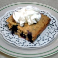 Easy Blueberry Oatmeal Cake recipe