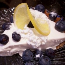 Creamy Lemon And Blueberry Pie recipe