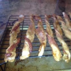 Spiced Bacon Twists recipe