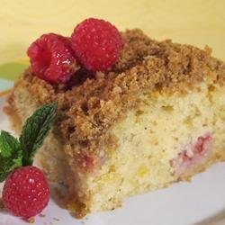 Buttermilk Mango-Berry Crumb Cake recipe