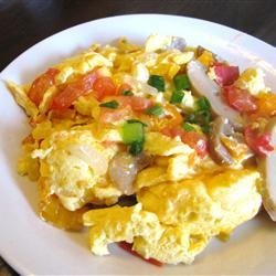 Extreme Veggie Scrambled Eggs recipe