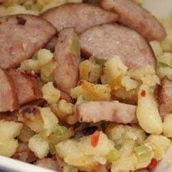 Smoked Sausage-Potato Hash recipe