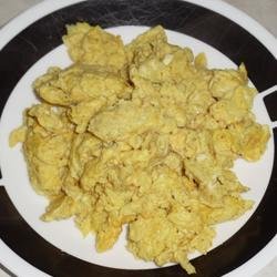Curry Cheddar Scrambled Eggs recipe