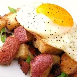 Hungry Man's Hash Browns recipe