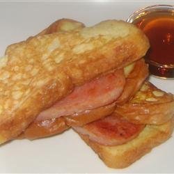 French Toast and Spam Sandwiches recipe