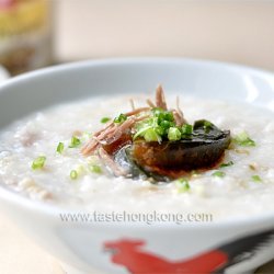 Cantonese Lean Pork Congee recipe