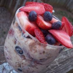 Berry Yogurt Crunch recipe