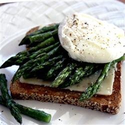 Poached Eggs and Asparagus recipe