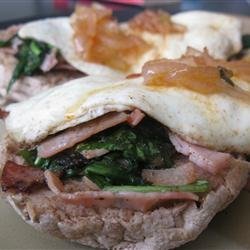 Barb's Supreme Curried Ham and Egg Stacks recipe
