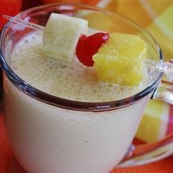 Yummy Mango-Banana Milkshake recipe
