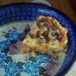 Quick Microwave Frittata Casserole recipe