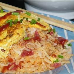 Omuraisu (Japanese Rice Omelet) recipe