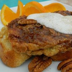 Syrup on the Bottom French Toast Casserole recipe