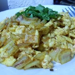 Nepalese Scrambled Eggs recipe
