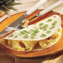 Crispy Breakfast Quesadilla recipe