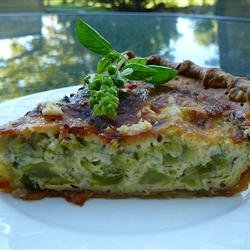 Broccoli and Cheddar Quiche recipe