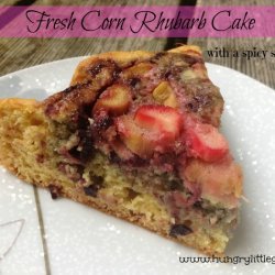 Fresh Rhubarb Torte recipe
