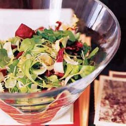 Mesclun Salad with Shallot Vinaigrette recipe