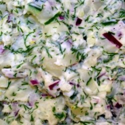 Potato, Cucumber, and Fresh Dill Salad recipe
