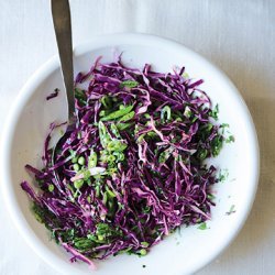 Snap Pea and Cabbage Slaw recipe