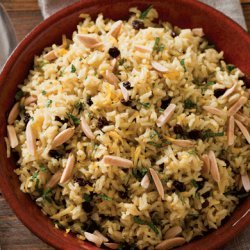 Brown Rice Pilaf with Saffron and Ginger recipe