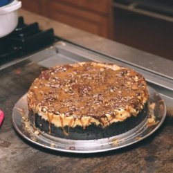 Creamy Caramel  Chocolate Cheesecake recipe