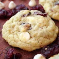White Chocolate Chip Cranberry Cookies recipe