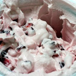 Pretty Pink Frozen Yogurt recipe