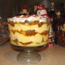 Gingerbread Caramel Trifle recipe